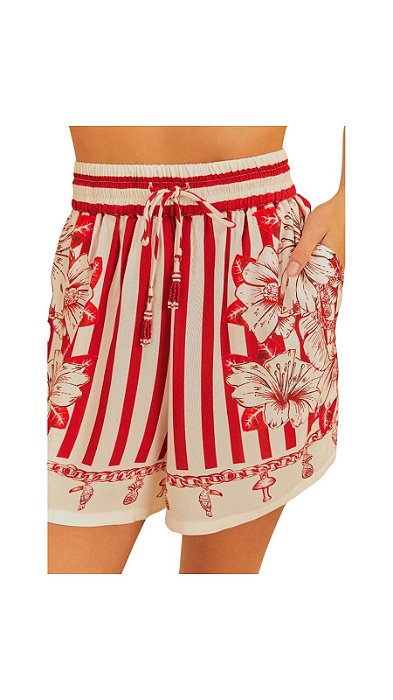 Short Estampado Aurora Tropical • FARM
