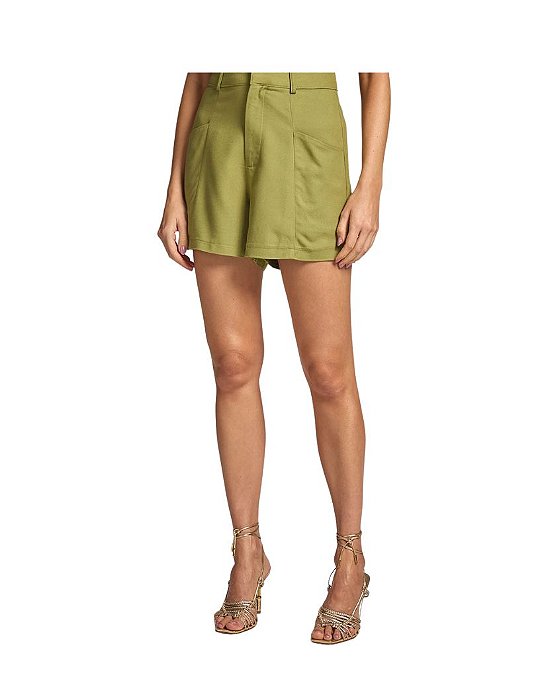 Short Em Alfaiataria Alto • Sommer Verde
