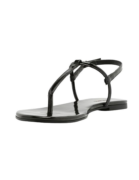 Sandália Rasteira Slim Preta • Anacapri Preto