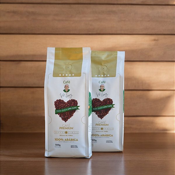 Kit Café Moído Premium | 2 Embalagens de 500 g