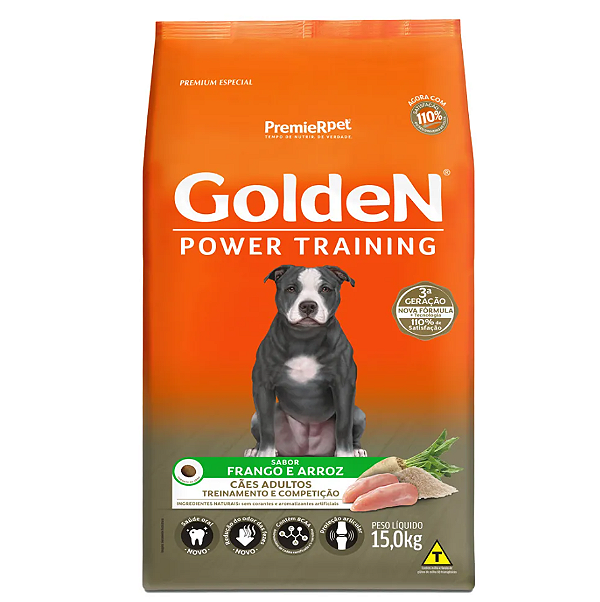 Ração Golden Power Cães Adultos 15Kg