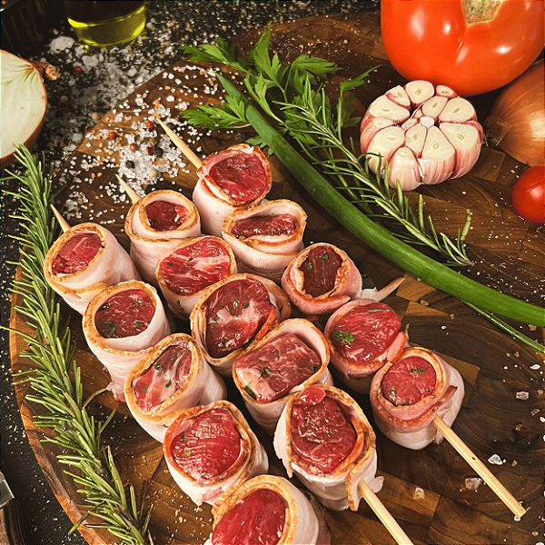 Espeto de Medalhão de Carne