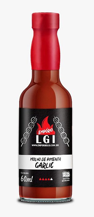 Molho de Pimenta Garlic 60ml