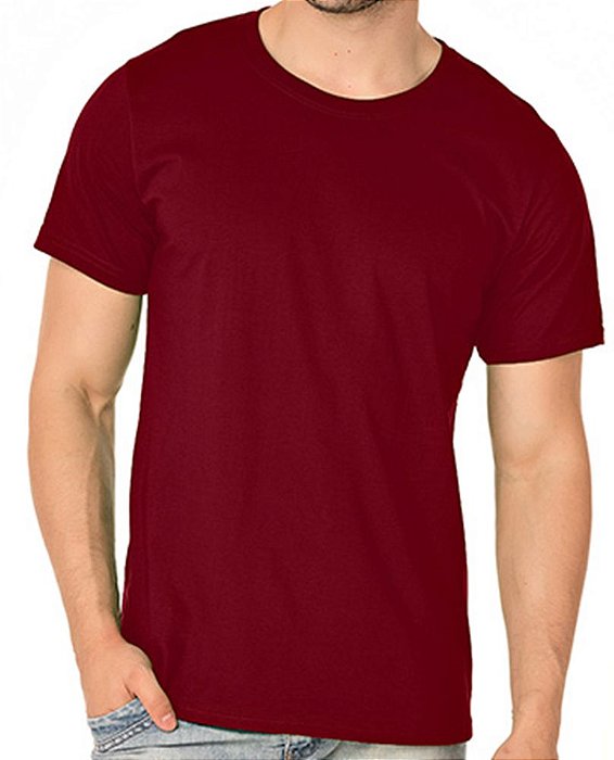 Camiseta Algodão Premium Masculina Bordô - Innovare Sul - Loja de Camisas  Bordadas Personalizadas