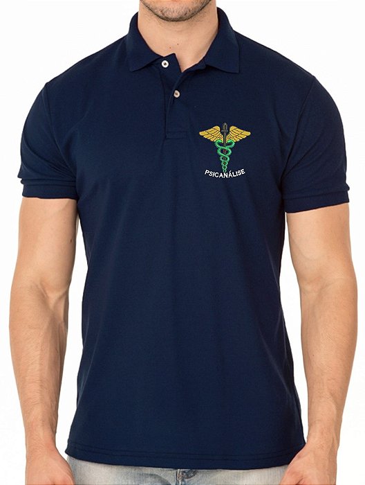 Camisa Polo U.S. Polo Bordado Azul - Compre Agora