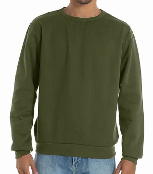 Blusão Moletom Masculino - Verde