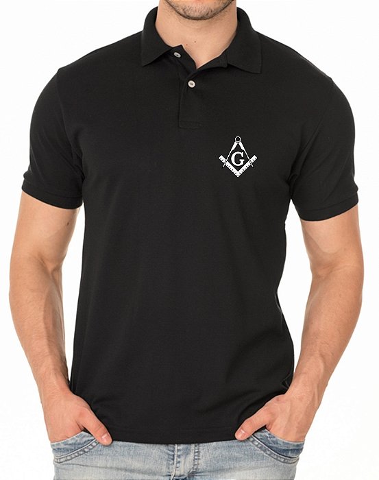 CAMISA POLO MASCULINO MAÇONARIA MAÇOM BORDADO