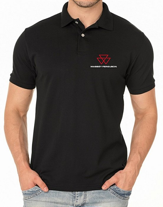 Camisa Polo Masculino Massey Ferguson Bordado