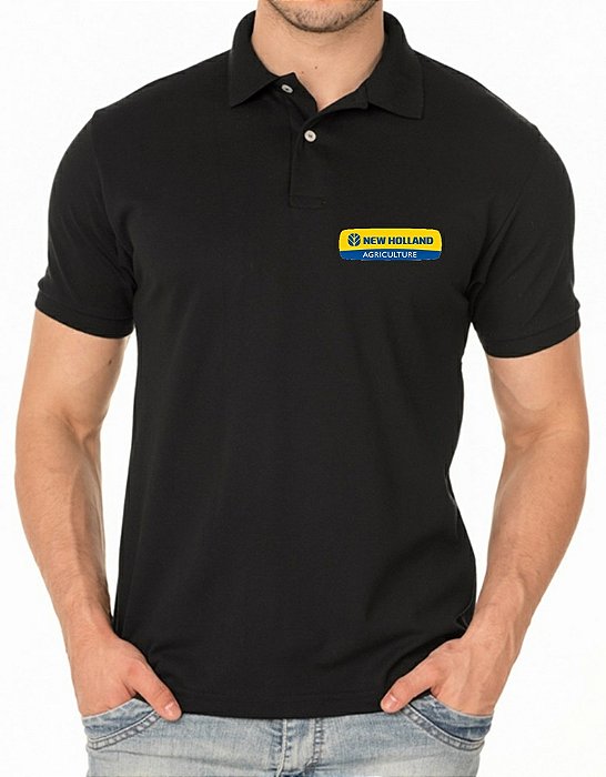 Camisa Polo Masculino New Holland Bordado
