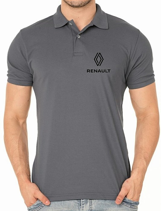 Camisa Polo Masculino Renault Bordado