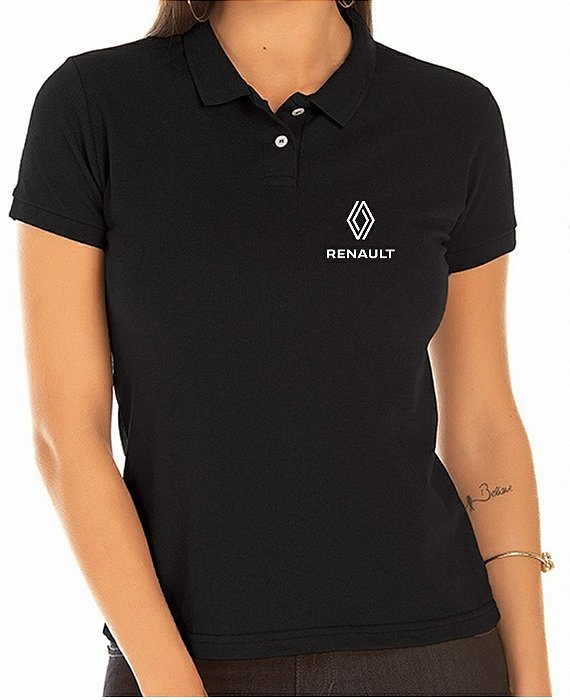 Camisa Polo Feminino Renault Bordado