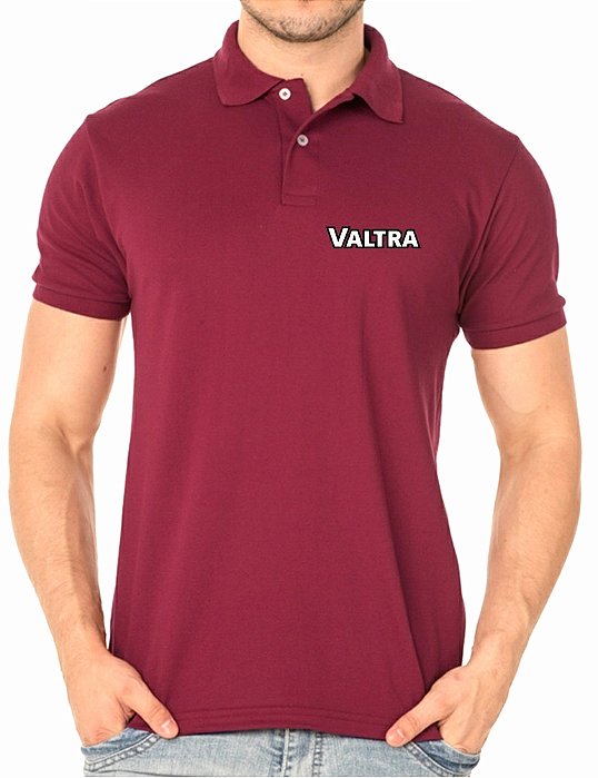 Camisa Polo Masculino Valtra Bordado