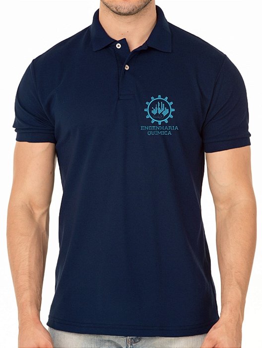 Camisa Polo Masculino ENGENHARIA QUÍMICA Bordado