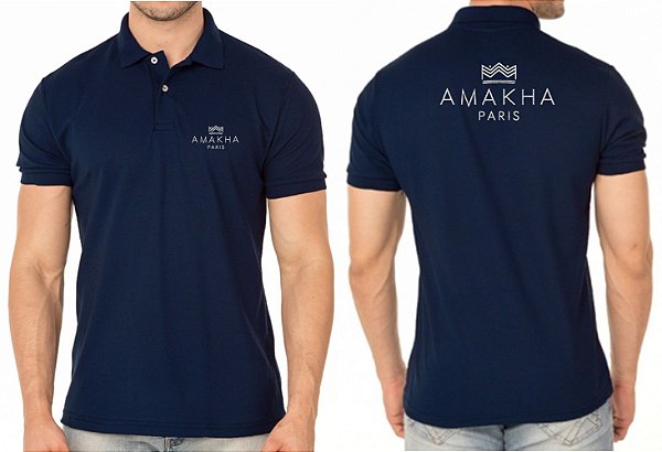 Camisa Polo Amakha Paris Bordado