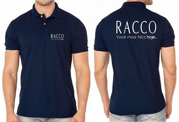 Camisa Polo Masculino Racco Bordado