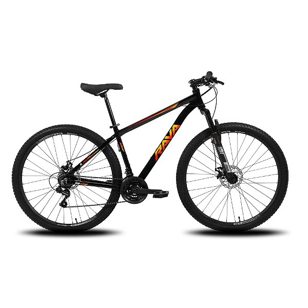 BICICLETA ARO 29 RAVA STARTER 21V SH PRETA