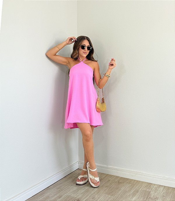 Vestido Helena Rosa