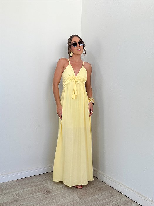 Vestido Maria Amarelo