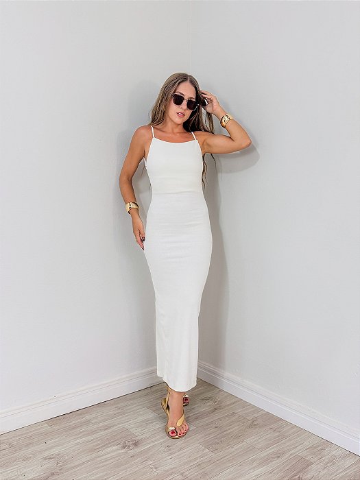 Vestido Hamar Costas Nua Off