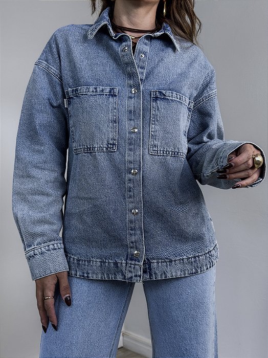 Camisa Jeans Vintage