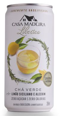 Chá Verde com Limão Siciliano e Alecrim Gaseificado Lata 269ml