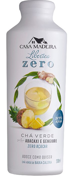 CHÁ ZERO VERDE ABACAXI E GENGIBRE 500ML