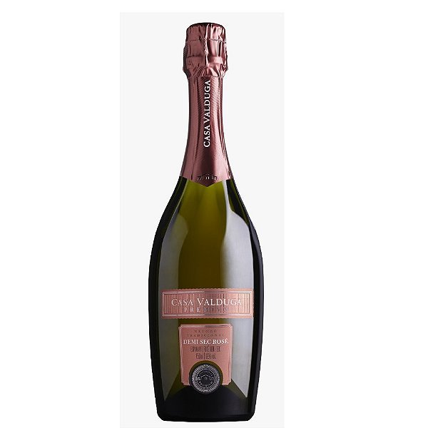 Casa Valduga-  Premivm Espumante Demi-sec Rosé 750 ml