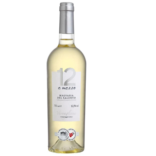 Vinho Branco Varvaglione Malvasia Del Salento 12 e mezzo -IGP - 750 ml
