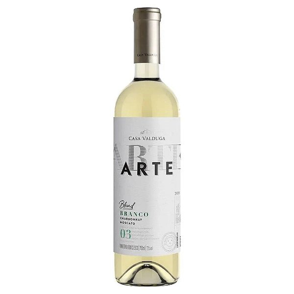 Casa Valduga - ARTE Branco 03 Blend Vinho Branco Seco (Chardonnay e Moscato ) 750 ml