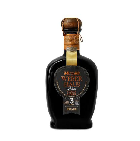 CACHAÇA WEBER HAUS PREMIUM BLACK 750ml