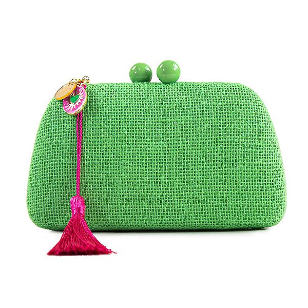 Bolsa Feminina Clutch Festa Casamento Formatura Verde Lima