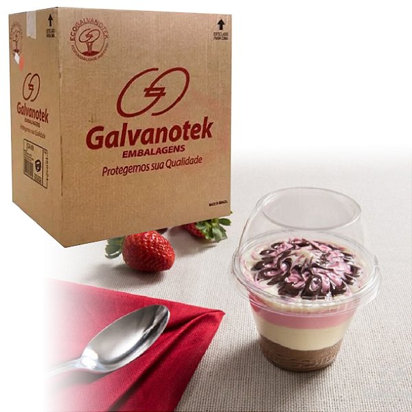 EMBALAGEM GALVANOTEK G677 COPO DA FELICIDADE TAMPA BOLHA 250ML - 400un.