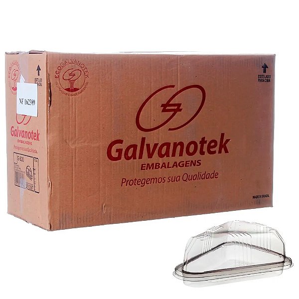 EMBALAGEM GALVANOTEK G630 FATIA DE BOLO - 300un.