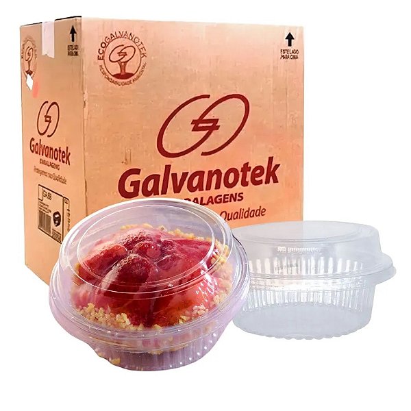 EMBALAGEM GALVANOTEK G645 MINI DOCE REDONDO 120ML - 300un.