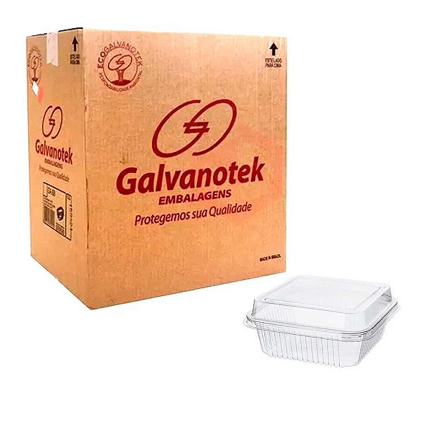 EMBALAGEM GALVANOTEK G655 DOCE QUADRADO 300ml - 150un.