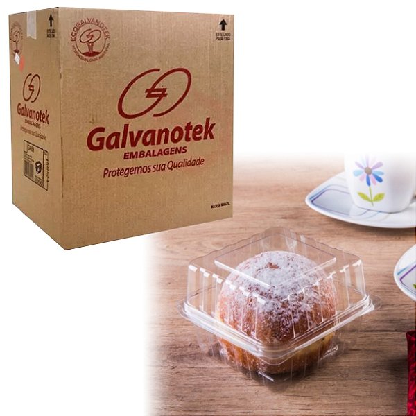 EMBALAGEM GALVANOTEK G658 DOCE QUADRADO 500ml - 150un.