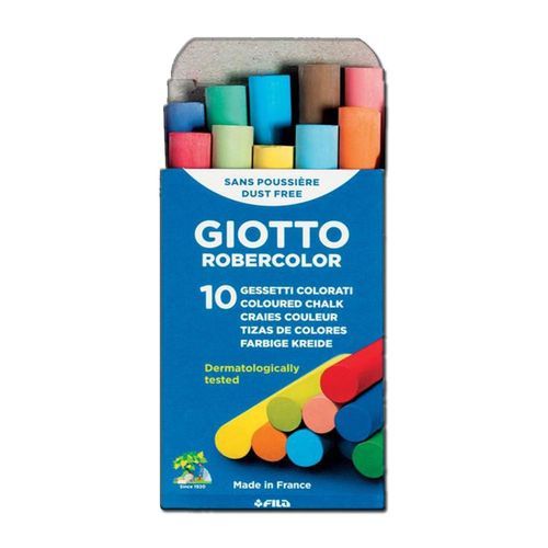 Giz para Lousa Giotto - 10 cores