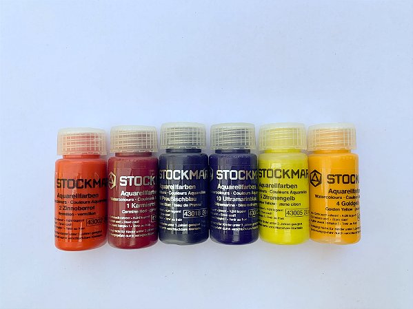 Aquarela Stockmar - 6 cores básicas