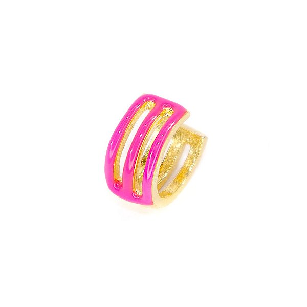 Piercing Fake Esmaltado Pink