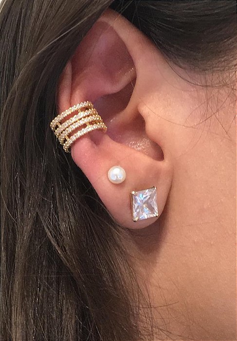 Piercing Fake Voltas Zircônias