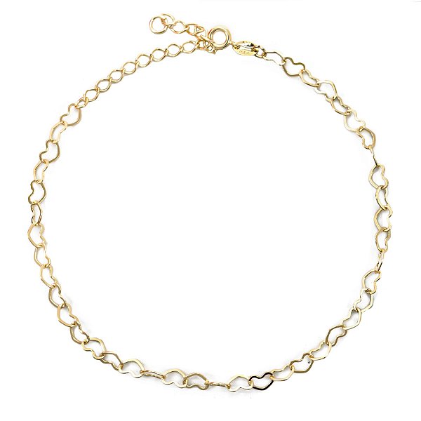 Tornozeleira Elos Corações