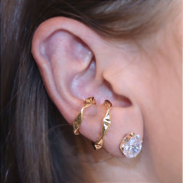 Piercing Fake Martelado Duo