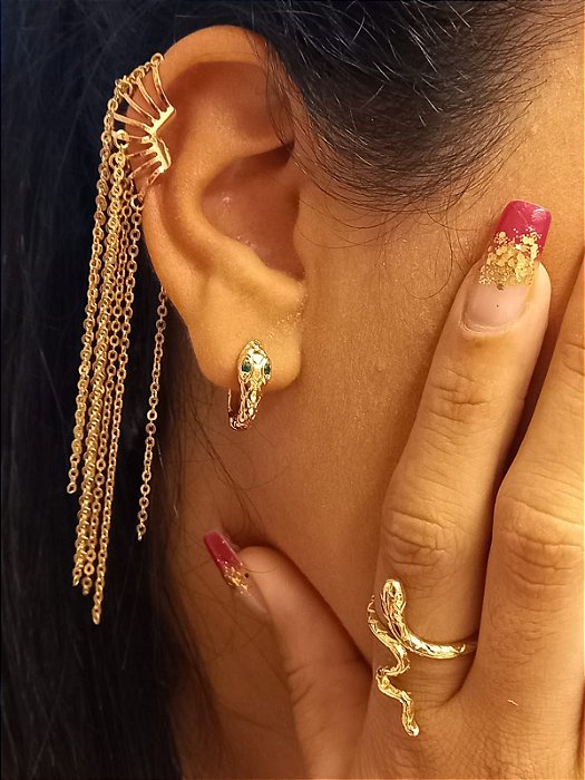 Piercing Franja Correntes