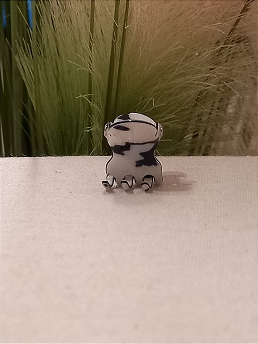 Piranha Mini Acrílico Zebra