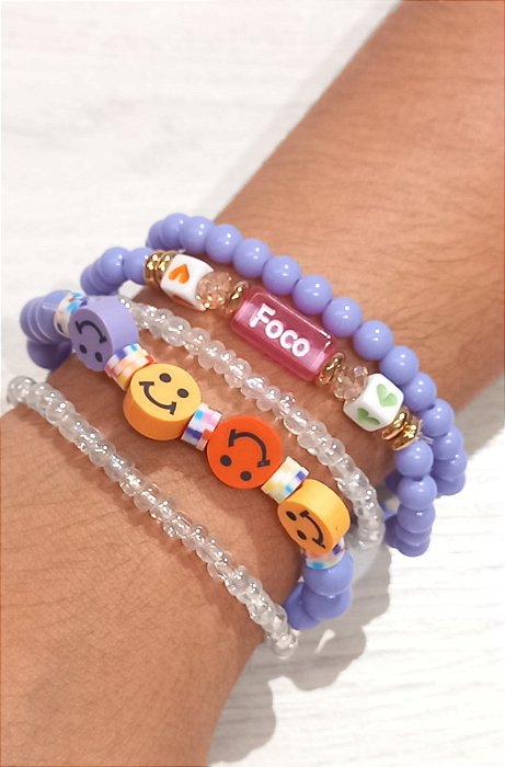 Mix Pulseiras Foco