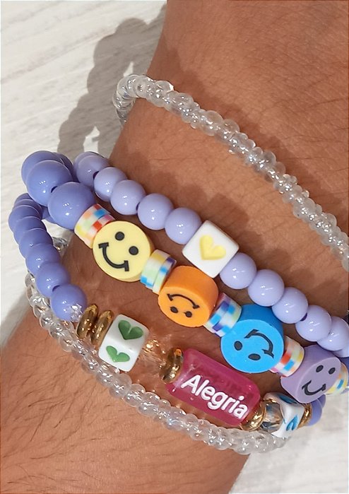 Mix Pulseiras Alegria