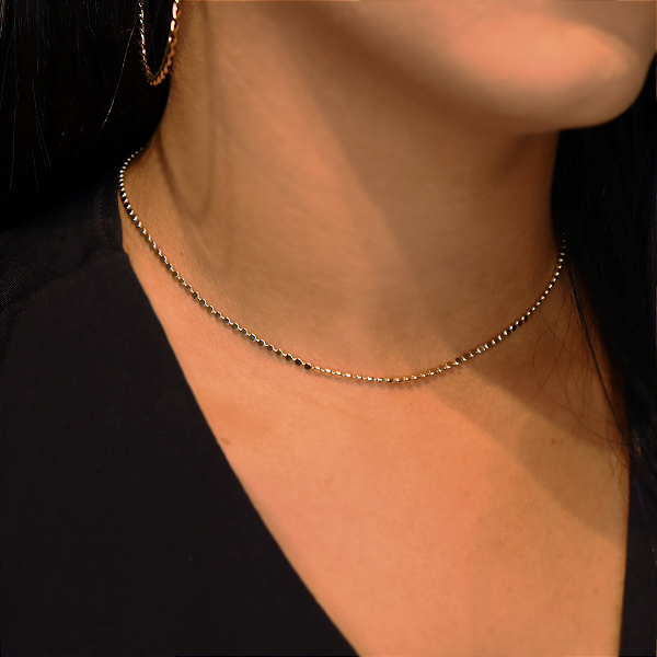 Choker Medalhas Mini