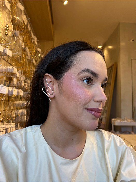 Brinco Ear Cuff Fio Design