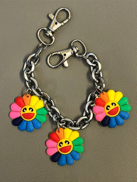 Chaveiro Flor Corrente