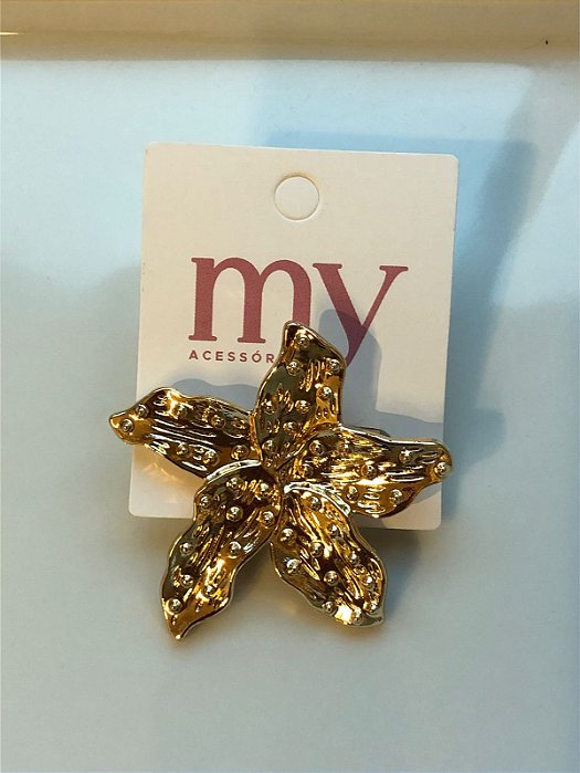 Broche de Roupa Flor